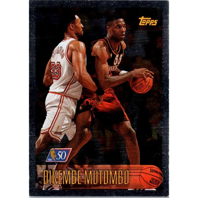 1991 Dikembe Mutombo Dikembe Mutombo #7