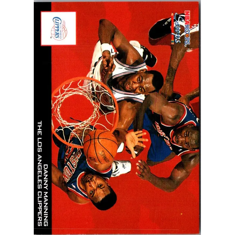 1993 Hoops Scoops Danny Manning #HS12