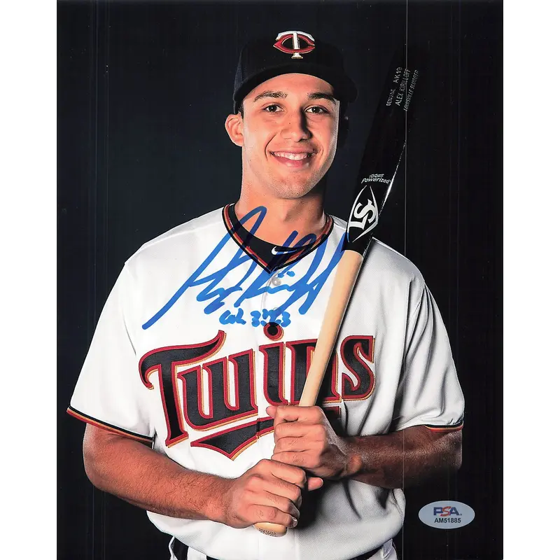Alex Kirilloff signed 8x10 photo PSA/DNA Minnesota Twins Autographed