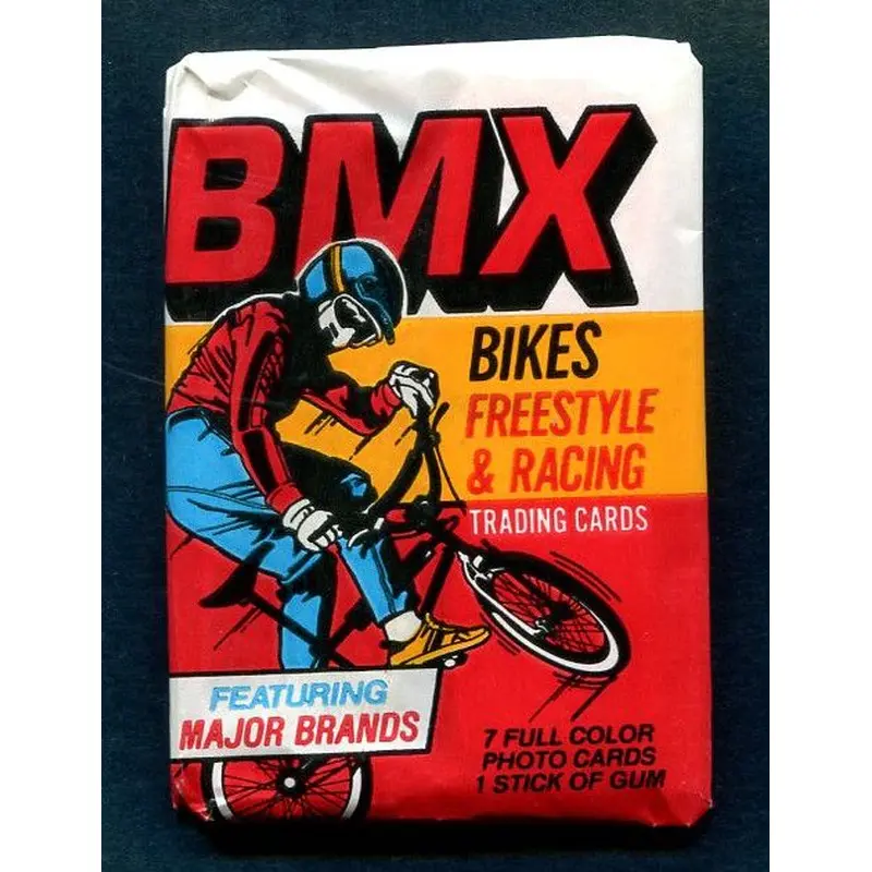 1984 Donruss BMX Bikes Unopened Wax Pack