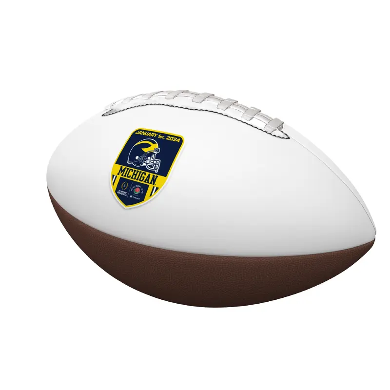 Michigan 2024 Rose Bowl Bound Full Size Autograph Football