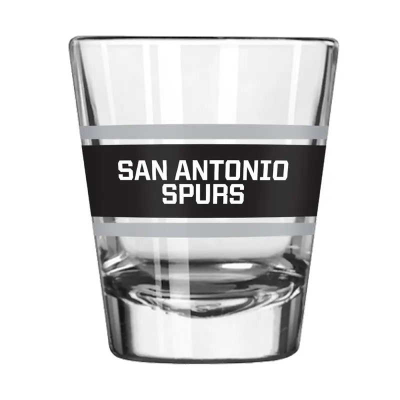 San Antonio Spurs 2oz Stripe Shot Glass