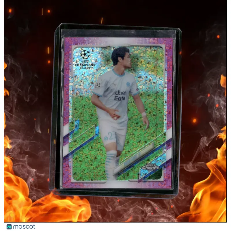 2021 Topps Chrome UCL Hiroki Sakai Pink Pink Mini-Diamonds Refractor 056/175 #40