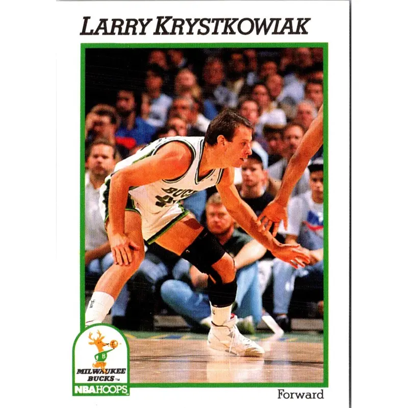 1991 Hoops Larry Krystkowiak #393
