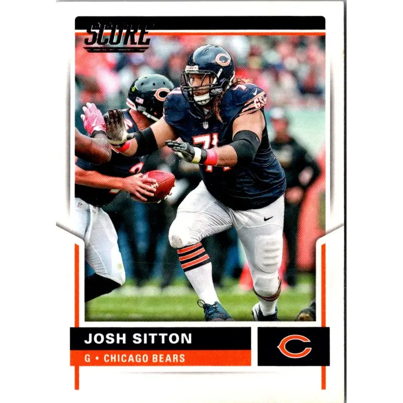 2017 Score Scorecard Josh Sitton #245