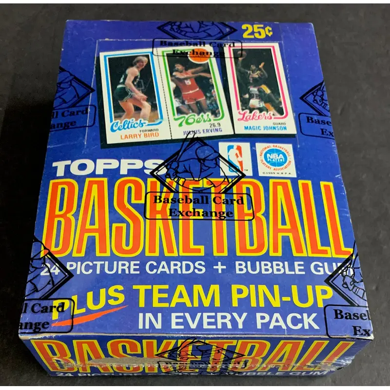 1980/81 Topps Basketball Unopened Wax Box (BBCE)