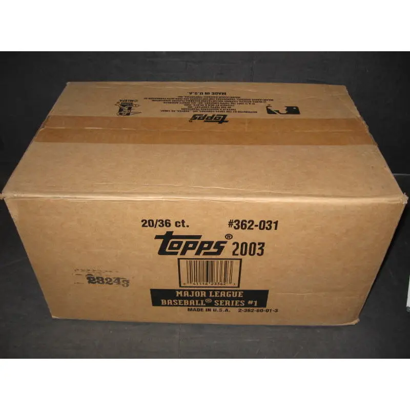 2003 Topps Baseball Series 1 Case (Retail) (20 Box)