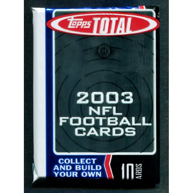 2003 Topps Total Football Unopened Pack (Hobby) (10)