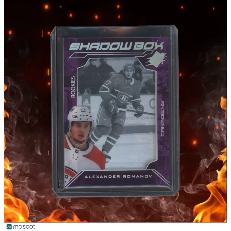 2020-21 Upper Deck SPx Alexander Romanov Shadowbox Rookie #SB-2