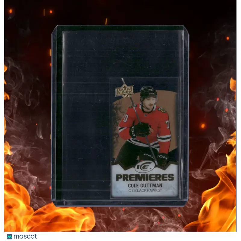 2023-24 Upper Deck Ice Cole Guttman Mini Ice Premieres Gold Rookie 49/99 #MI-36