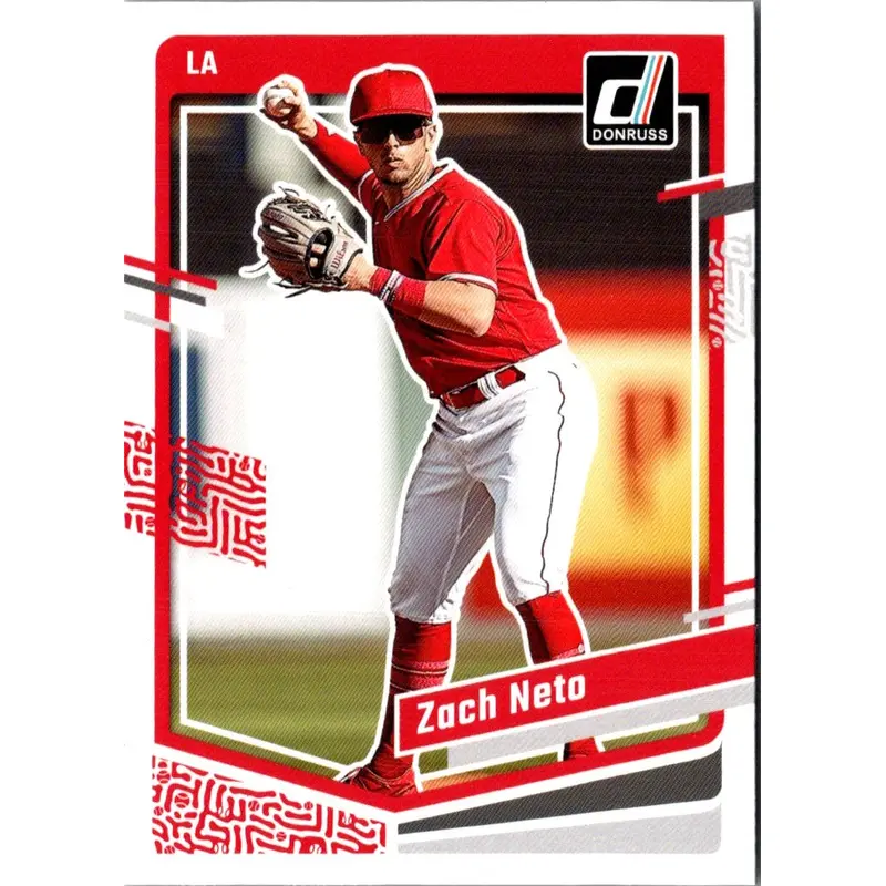 2023 Donruss Zach Neto #103