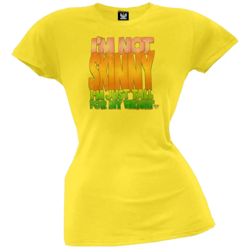 I'm Not Skinny Juniors T-Shirt