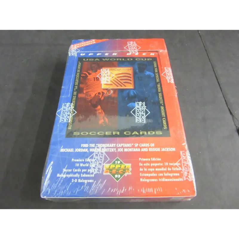 1993 Upper Deck USA World Cup Soccer Box