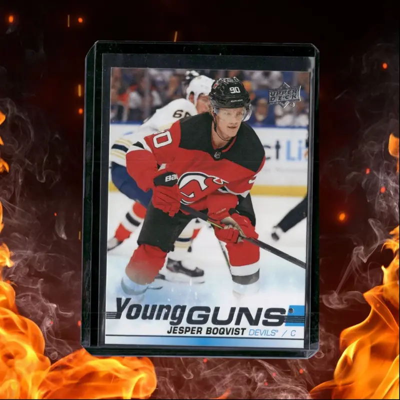 2019-20 Upper Deck Jesper Boqvist Young Guns Rookie #233
