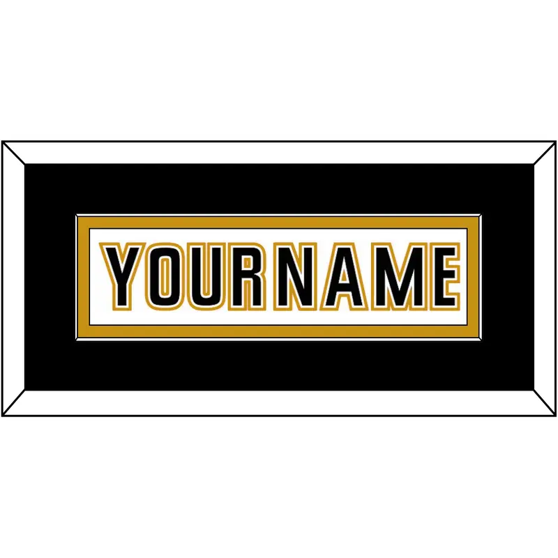 Anaheim Nameplate - Road White (2006-2014) - Single Mat 3