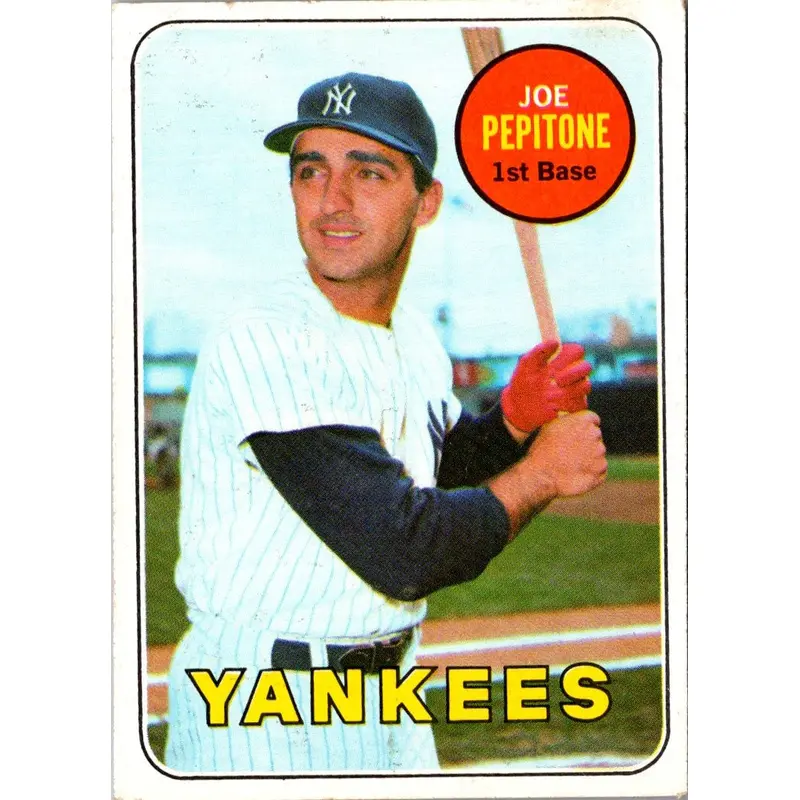 1969 Topps Joe Pepitone #589 EX