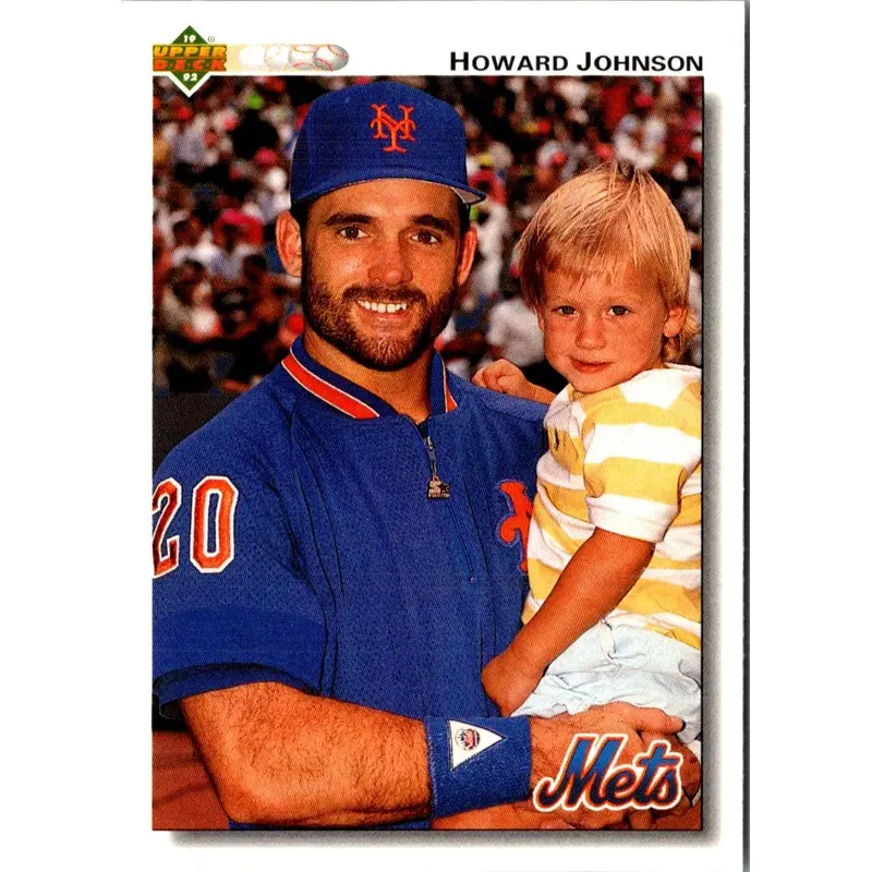 1992 Upper Deck Gold Hologram Howard Johnson #256