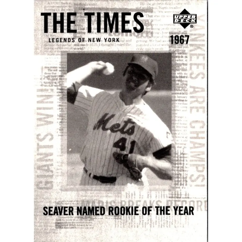 2001 Upper Deck Legends of New York Tom Seaver #193