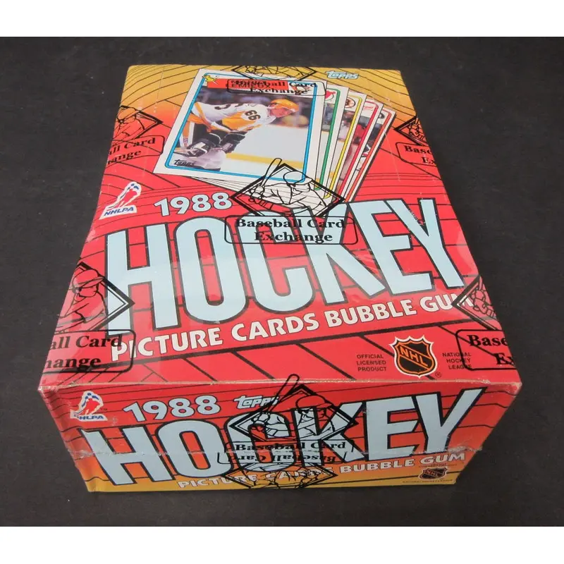 1988/89 Topps Hockey Unopened Wax Box (FASC)