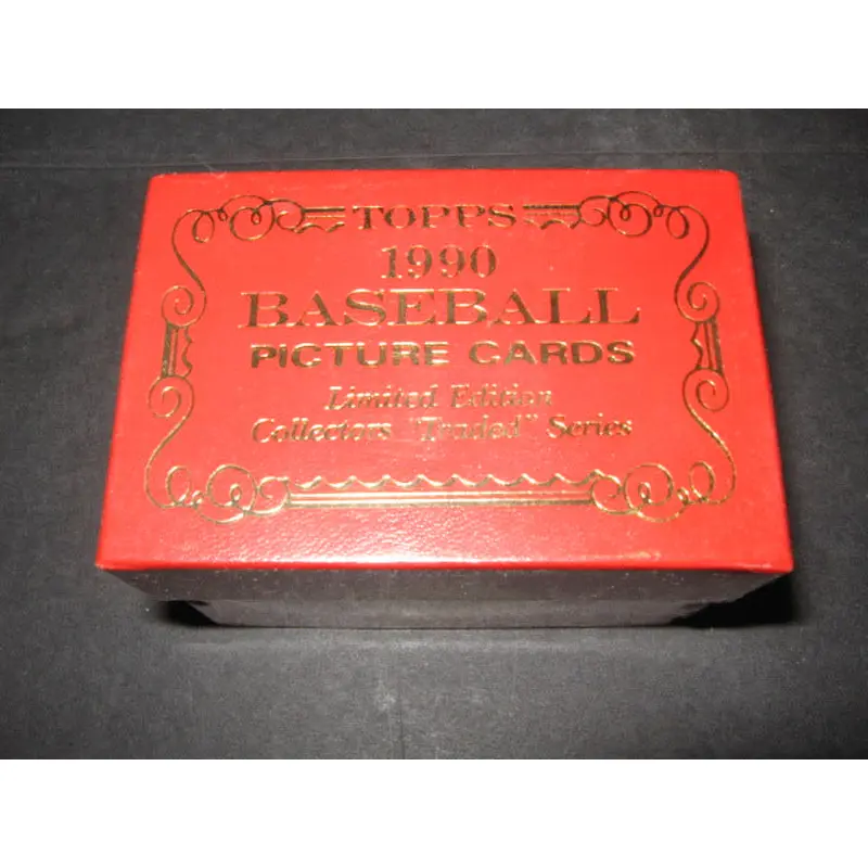 1990 Topps Baseball Traded Tiffany Factory Set (Sealed)