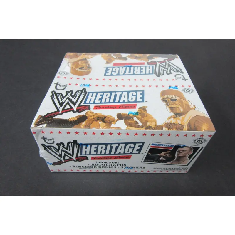 2005 Topps WWE Heritage Wrestling Box (Hobby)