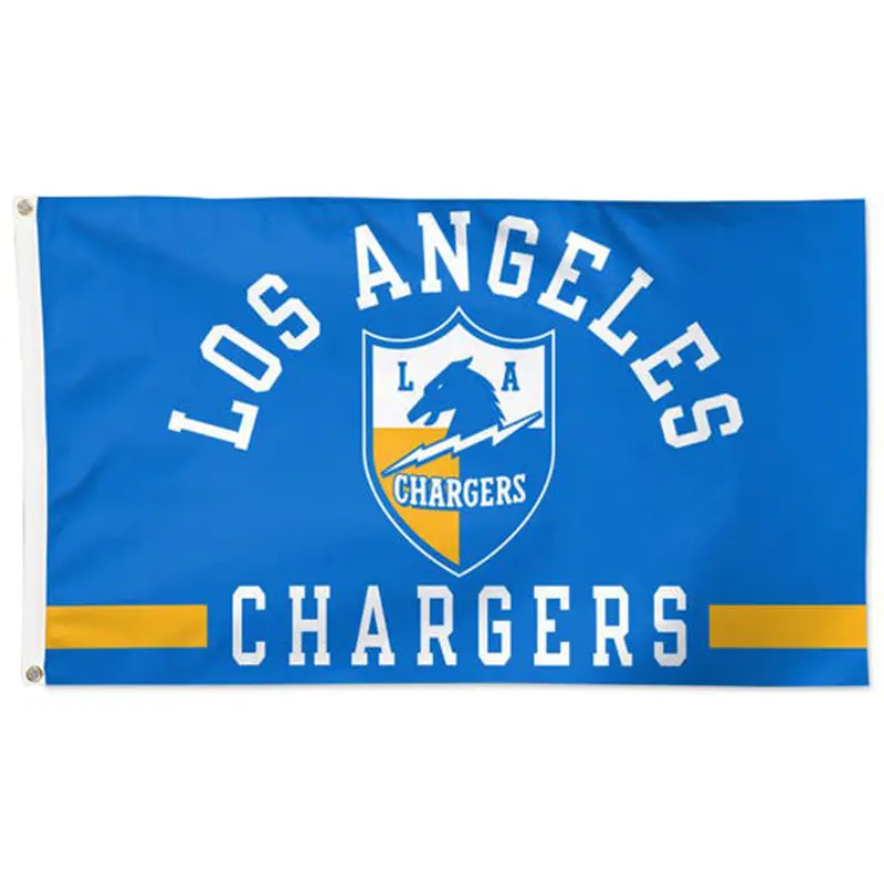 Los Angeles Chargers AFL 1961-73 Throwback Style Deluxe 3'x5' Flag - Wincraft Inc.