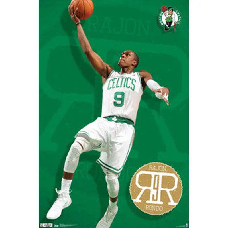 Rajon Rondo "Certified" Boston Celtics Poster - Costacos 2012
