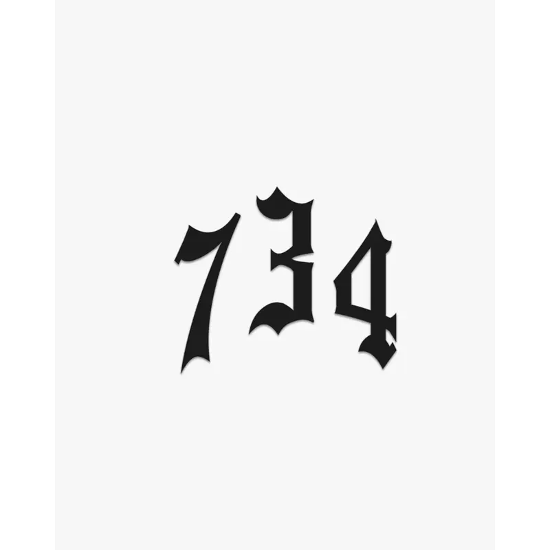 THE (734) VANQUISH PREMIUM DECAL