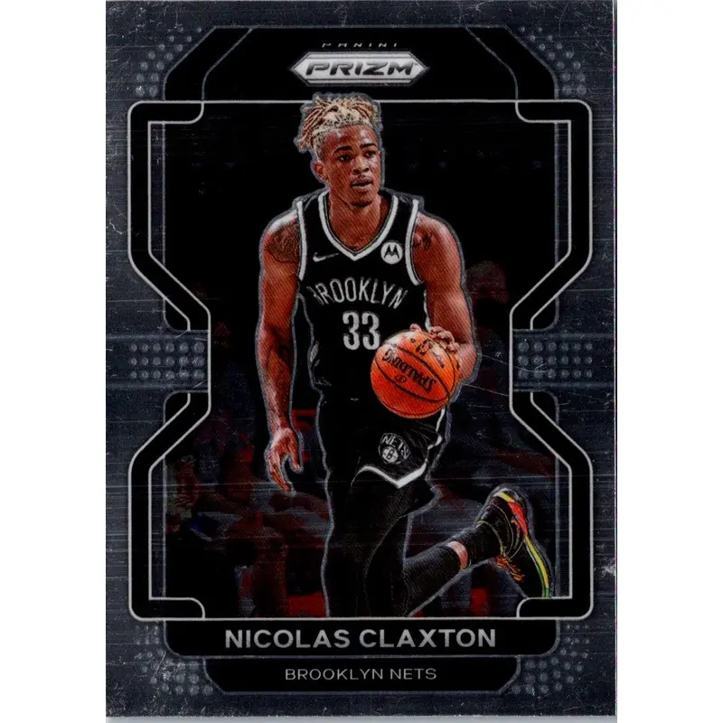 2021 Panini Prizm Blue Nicolas Claxton #38
