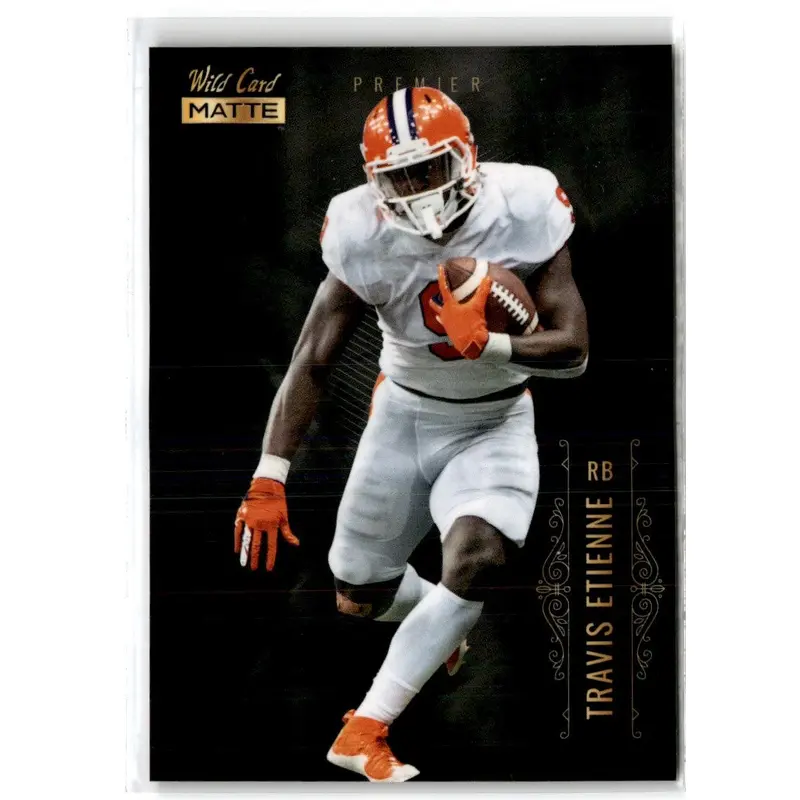 2021 Wild Card Matte White Travis Etienne #MBC-10