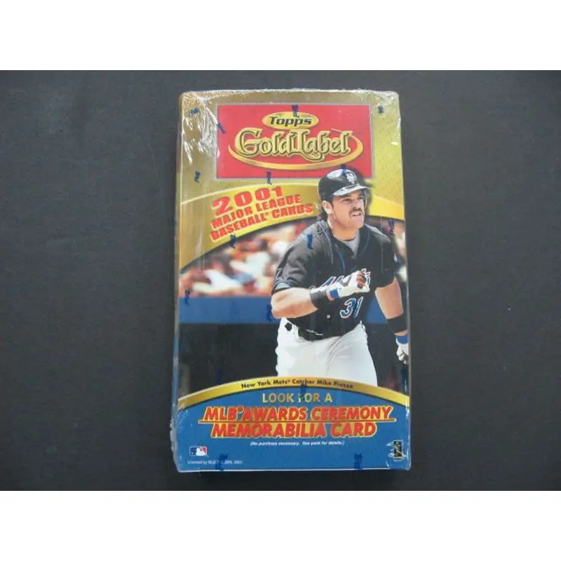 2001 Topps Gold Label Baseball Box (Retail)