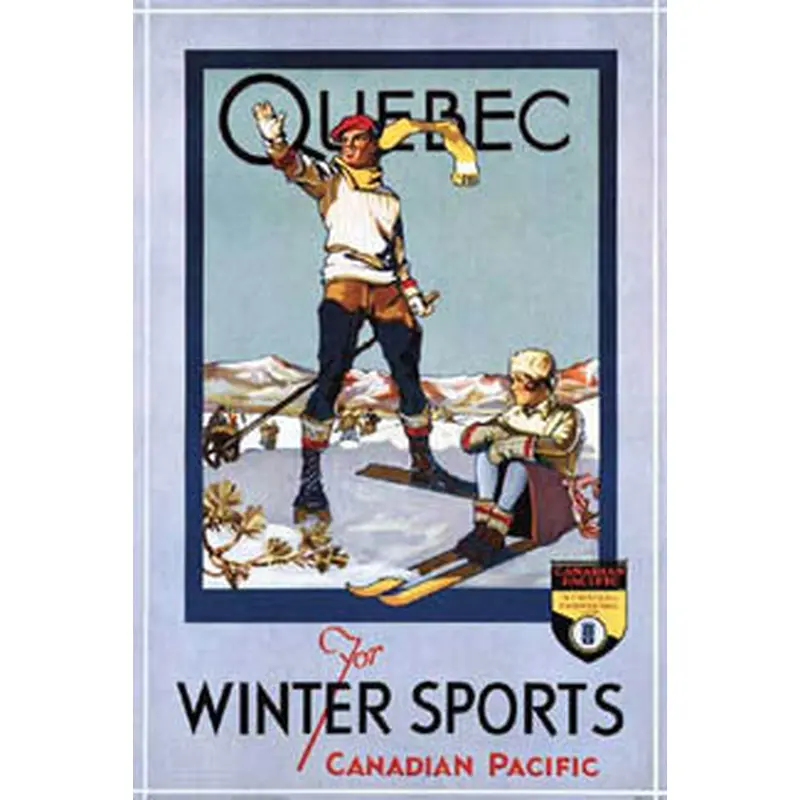 "Quebec For Winter Sports" (1933) - Portal Publications
