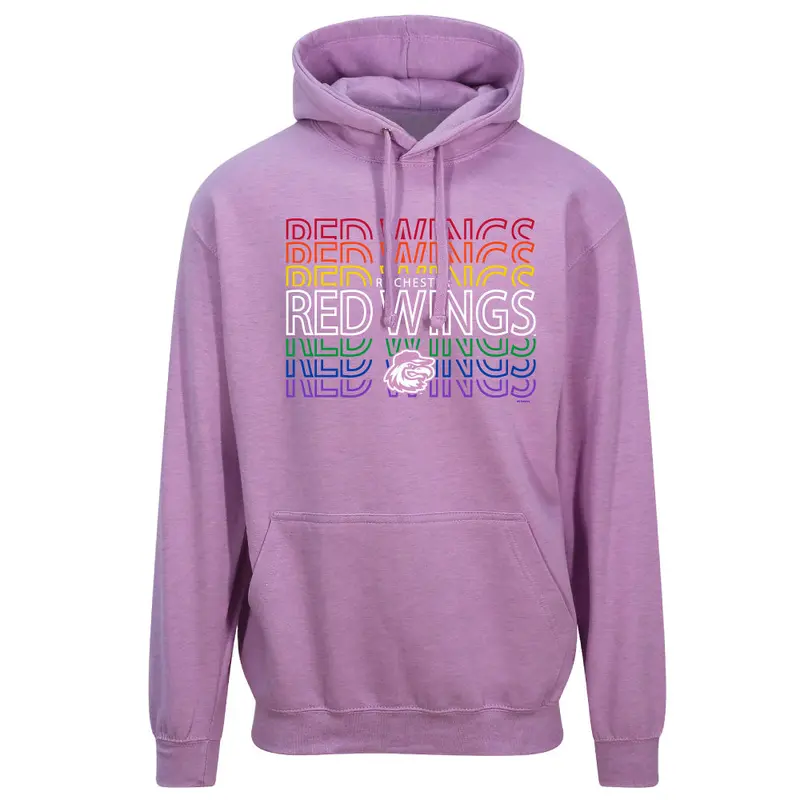 Rochester Red Wings Purple Pride Hoodie