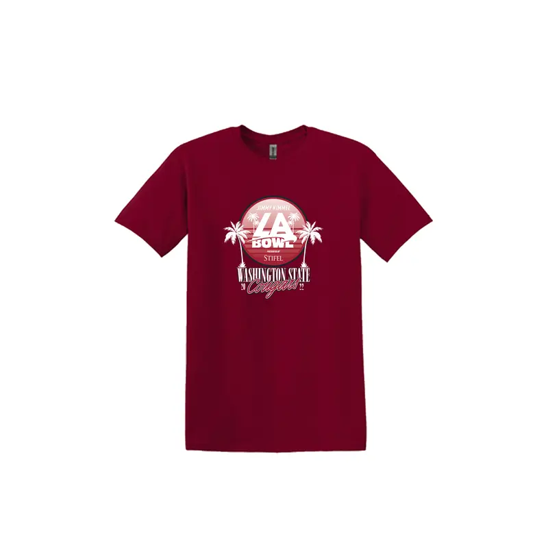 Unisex WSU LA Bowl Game 2022 Short Sleeve Tee