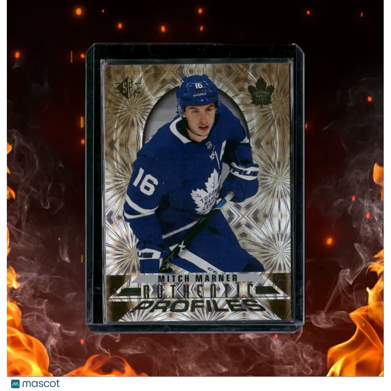 2020-21 Upper Deck SP Mitch Marner Gold Pyrotechics #16