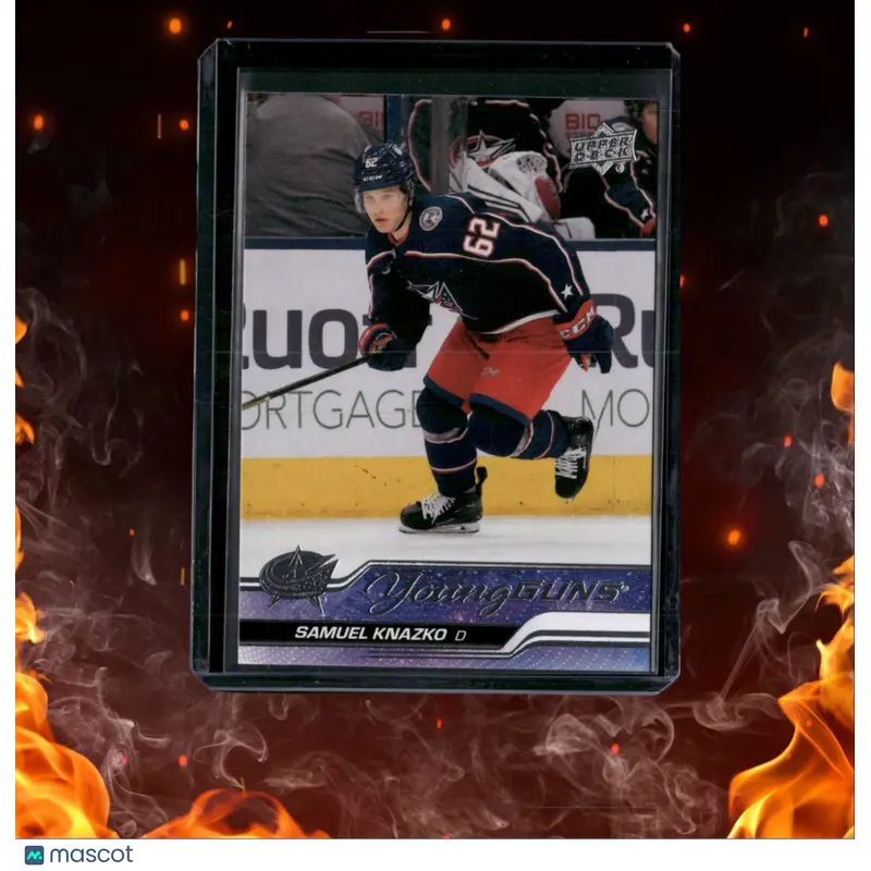2023-24 Upper Deck Samuel Knazko Young Guns Rookie #483