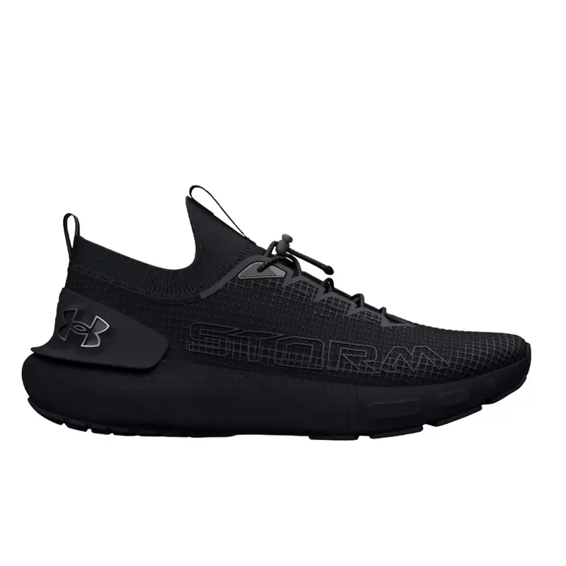 UNDER ARMOUR MENS TENNIS SHOE BLACK UA HOVR PHANTOM 3 SE STORM, 3026610-001