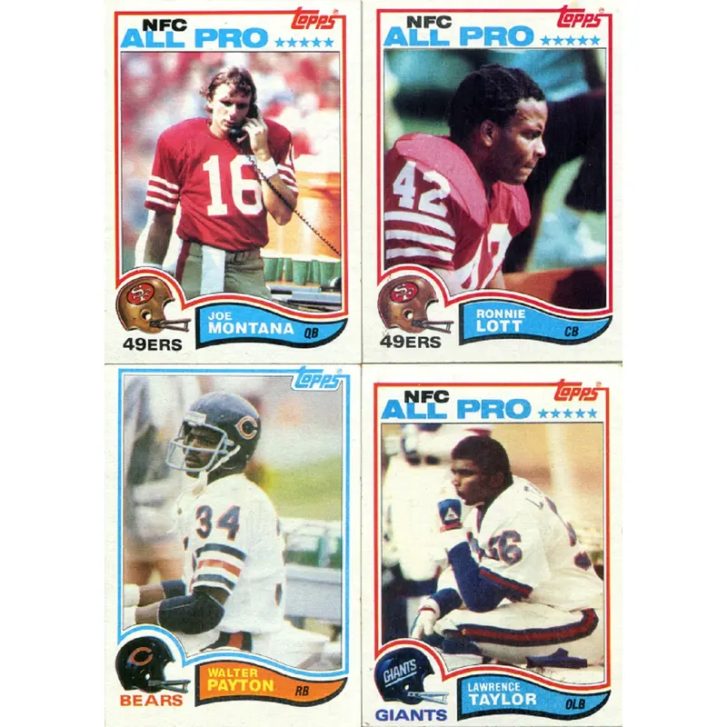 1982 Topps Football Complete Set EX/MT NM (528) (23-116)
