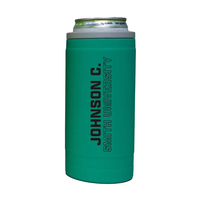 Johnson C Smith 12oz Optic Stacked Soft Touch Slim Coolie
