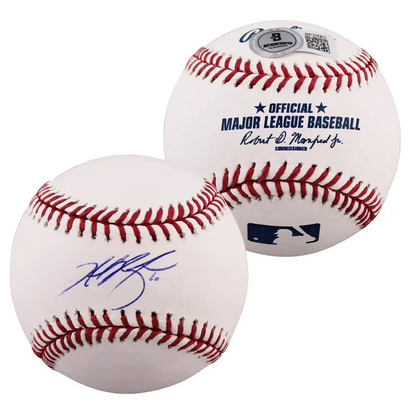 Royals Hunter Renfroe Authentic Signed OML Baseball Autographed BAS #BP33062