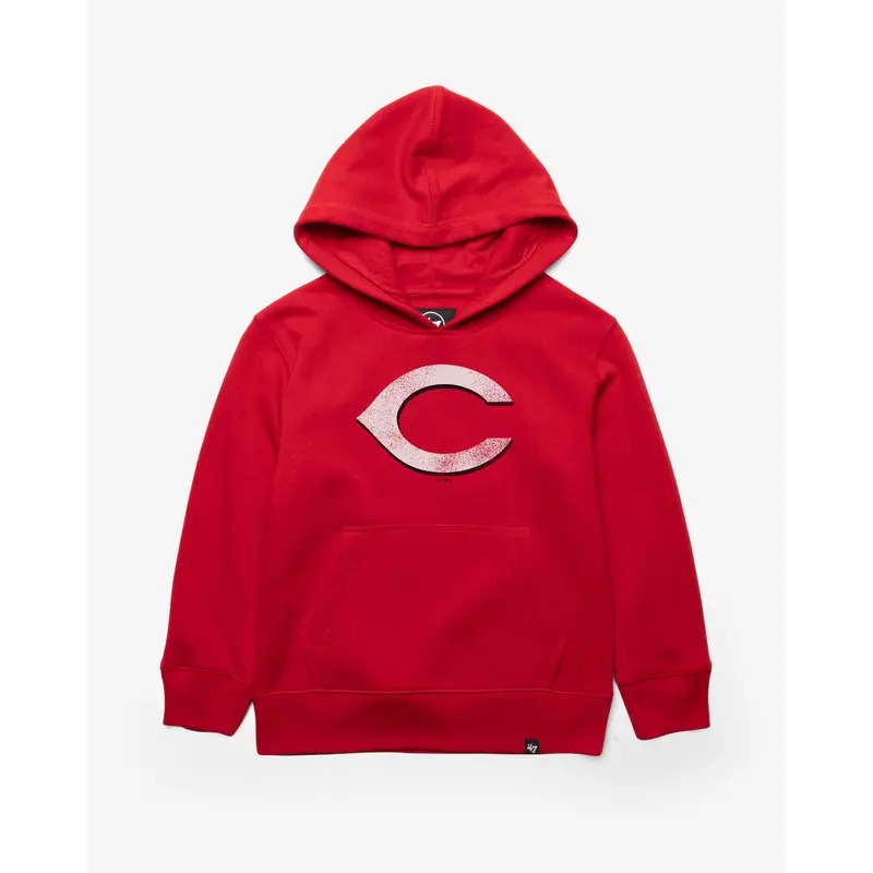 CINCINNATI REDS DISTRESSED IMPRINT '47 HEADLNE HOOD KIDS