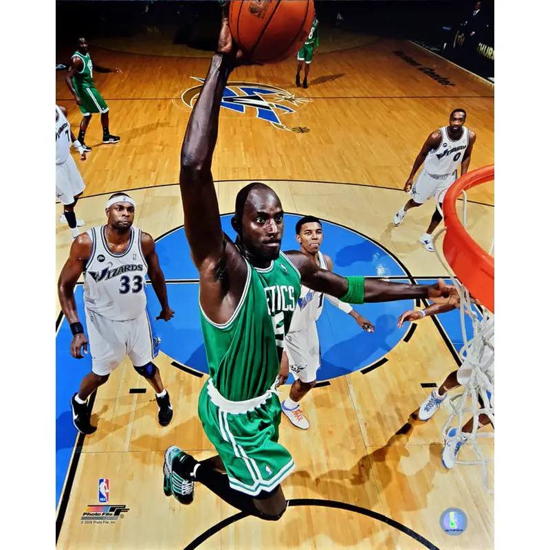 Kevin Garnett "Netcam" Boston Celtics Premium Poster Print - Photofile 16x20