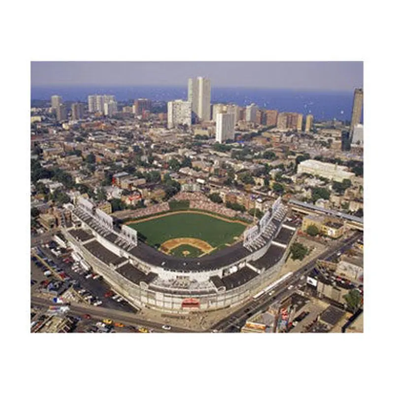 "Wrigley Field Masterpiece" Giclee-on-Canvas Print - Photofile