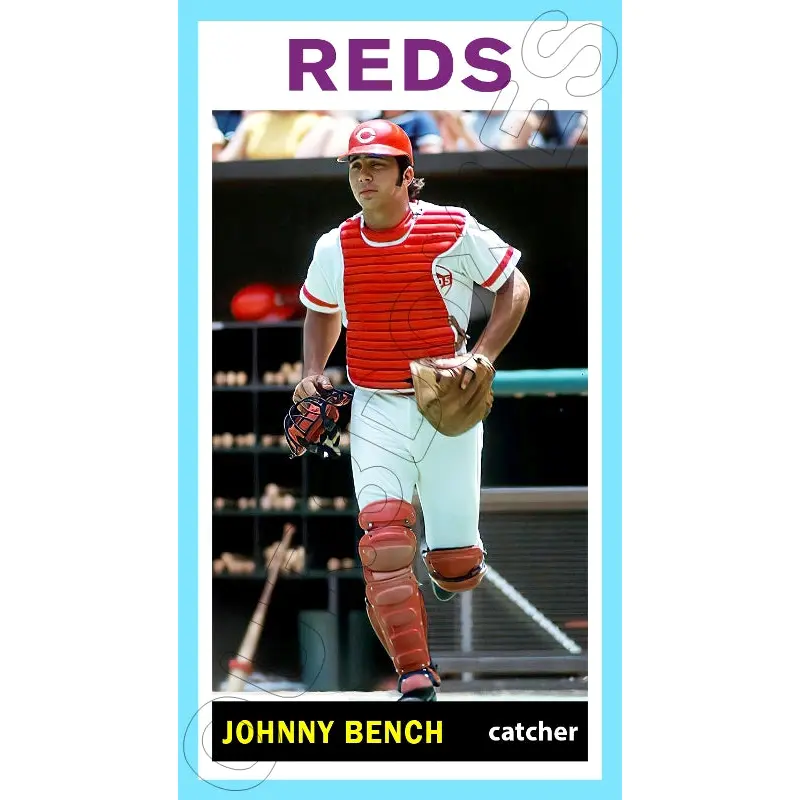Johnny Bench 1964 Topps Tall Boy Custom Card - 4631