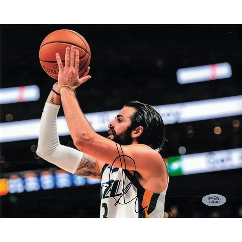 Ricky Rubio signed 8x10 photo PSA/DNA Autographed Suns Jazz Timberwolves