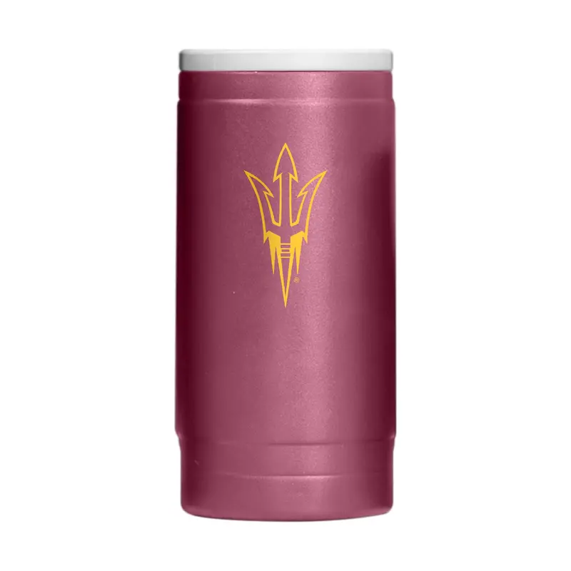 Arizona State Flipside Powder Coat Slim Can Coolie