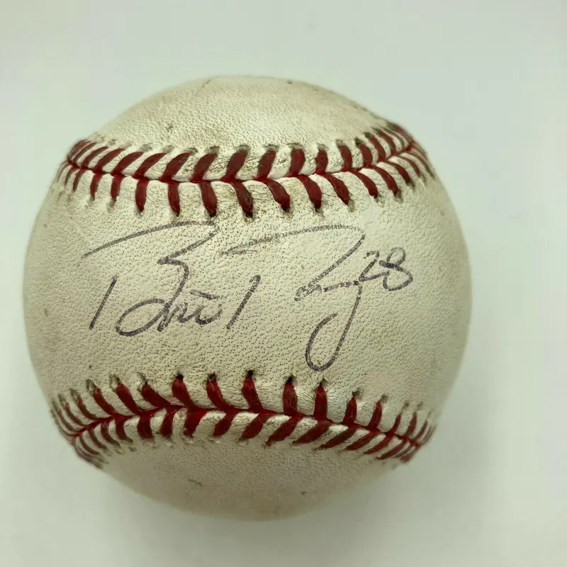 Buster Posey Signed Game Used 2015 Major League Baseball JSA & MLB Authentic