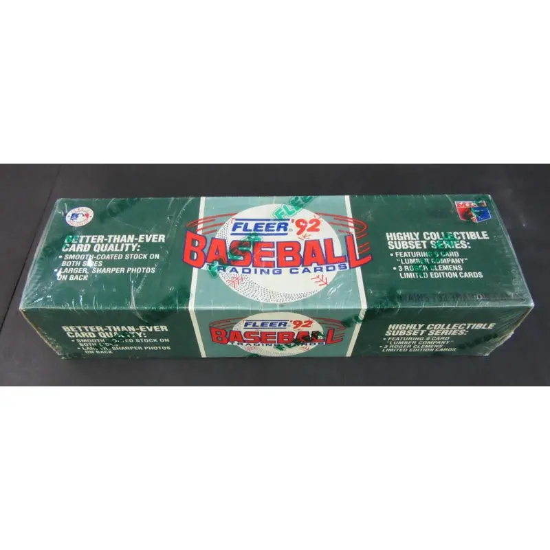 1992 Fleer Baseball Factory Set (Lumber Company)
