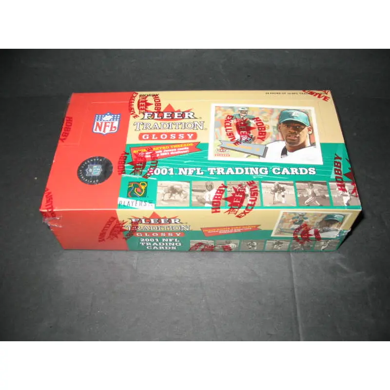 2001 Fleer Tradition Glossy Football Box (Hobby)