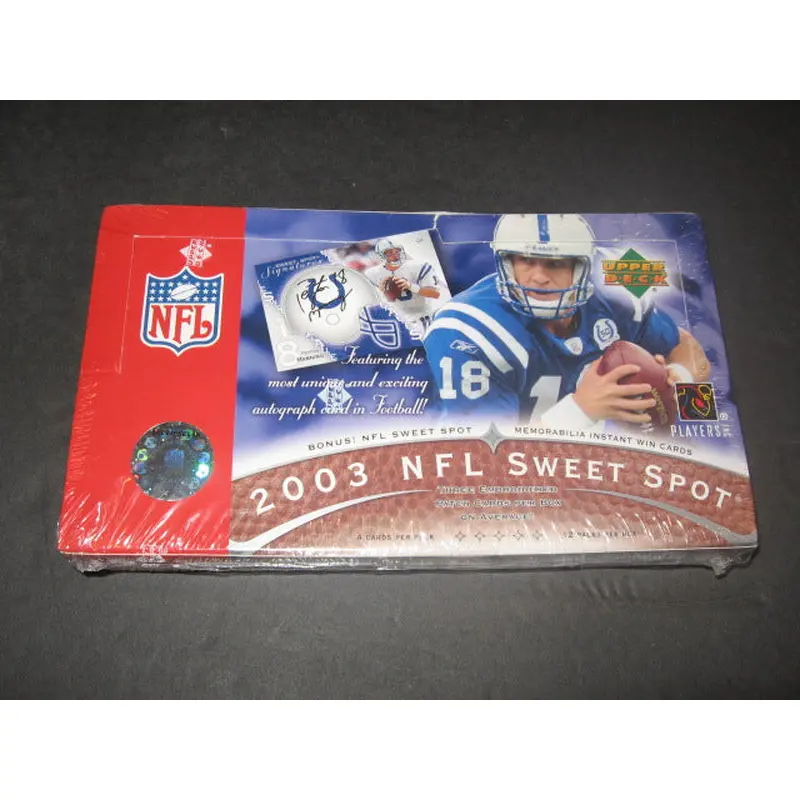 2003 Upper Deck Sweet Spot Football Box (Hobby)